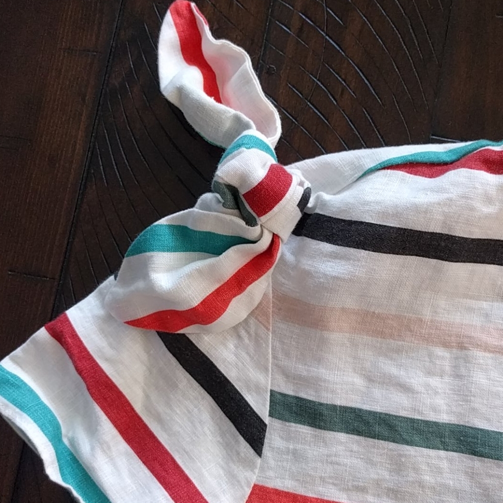 Zara Basic Linen Top - image 2